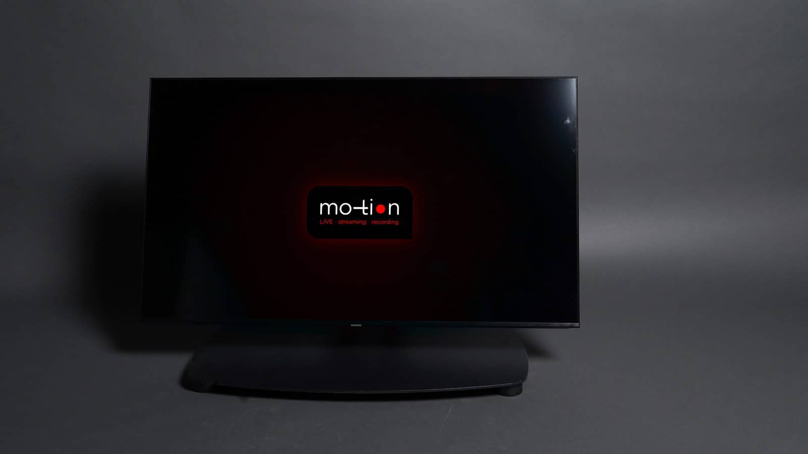 Samsung Vorschau Monitor Schrägbodenständer Set 43"
